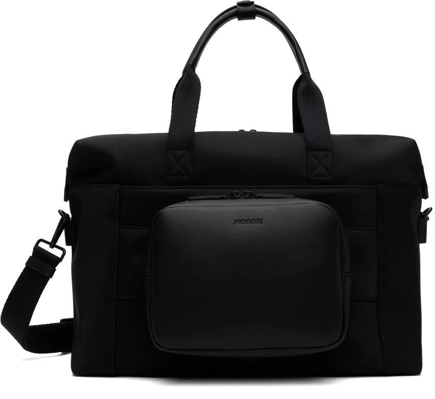 Monos Black Metro Duffle Bag & Metro Kit Pouch Set 1