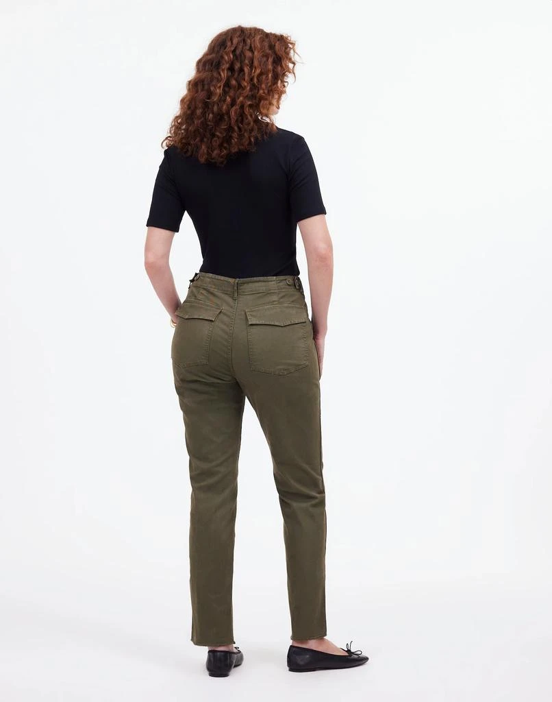 Madewell The Slim Straight Utility Pant in Garment Dye 4