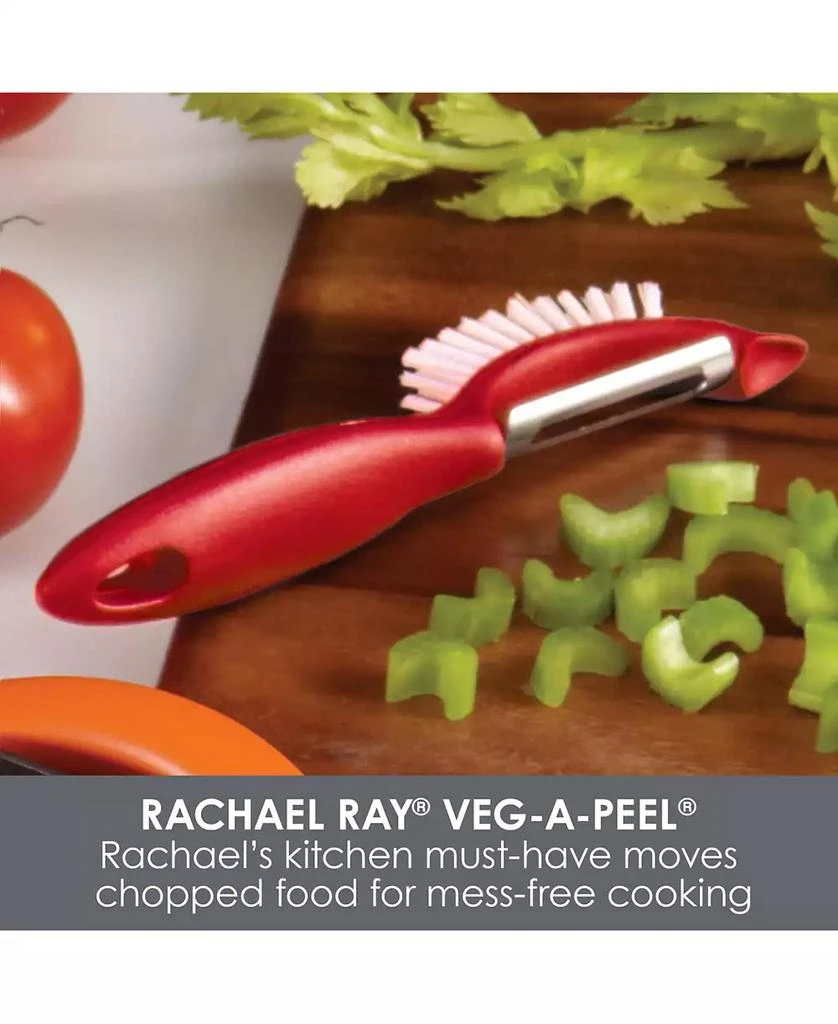 Rachael Ray Kitchen Prep Garbage Bowl, Veg-a-Peel, and Bench Scrape Set 17