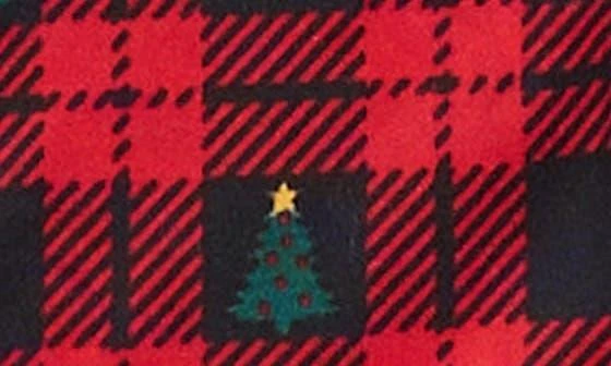 JACLYN Matching Family Christmas Tree Fitted One-Piece Pajamas 2