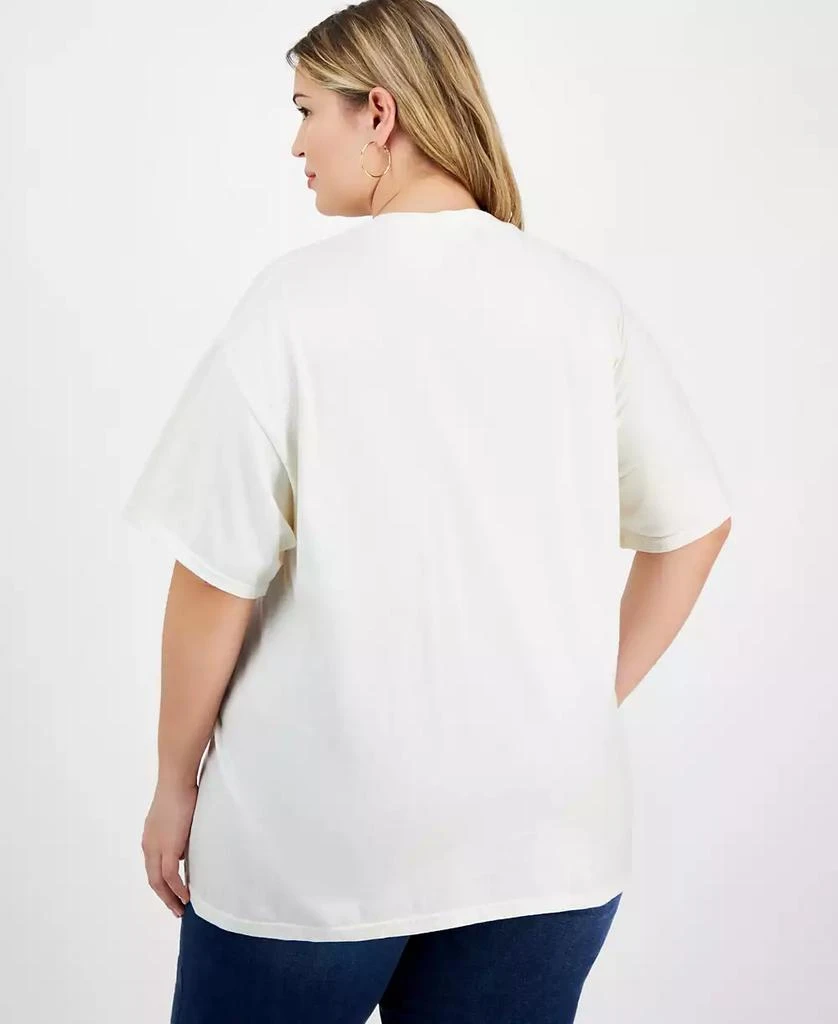 Rebellious One Trendy Plus Size Cotton Paris France 1980 T-Shirt 4
