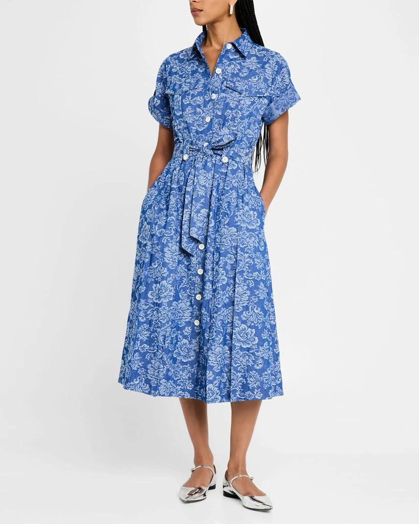 Derek Lam Gaelle Belted Utility Dress 4