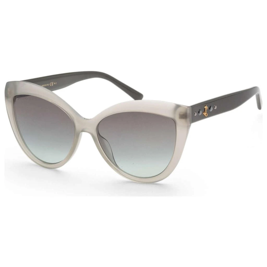 Jimmy Choo Jimmy Choo Women's Grey Round Sunglasses 1