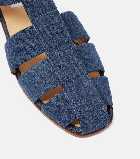 Gabriela Hearst Lynn denim sandals 6