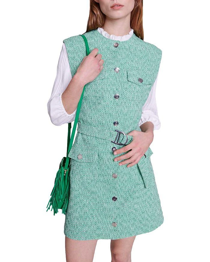 Rinny Layered Look Mini Dress  On Sale Now with Up to 50% Off | Discover  Exclusive Deals & Savings at BeyondStyle  Authentic Maje dress|women with  Limited-Time Discounts, Free Shipping, and