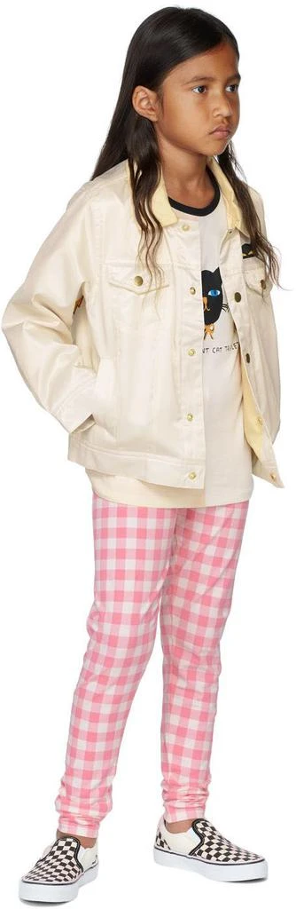 Mini Rodini Kids Off-White 
Cat Tells All
 Jacket 4