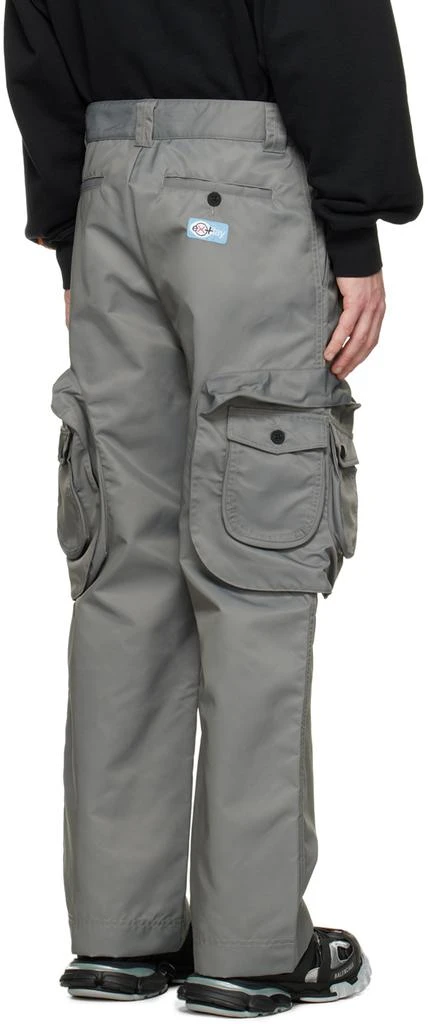 Heron Preston Gray Ex-Ray Cargo Pants 3