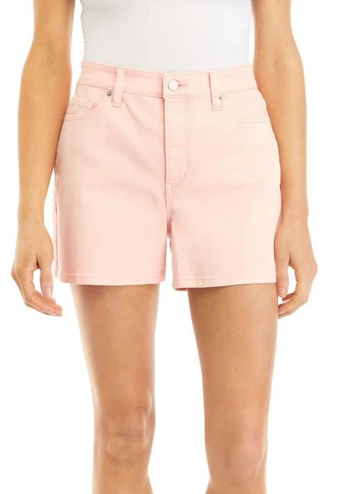 Wonderly Womens High Rise 4 Denim Shorts 1