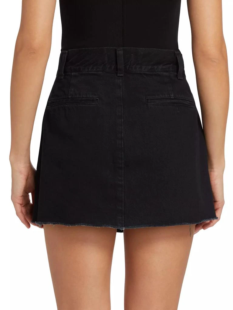 AGOLDE Becker Denim Miniskirt 5