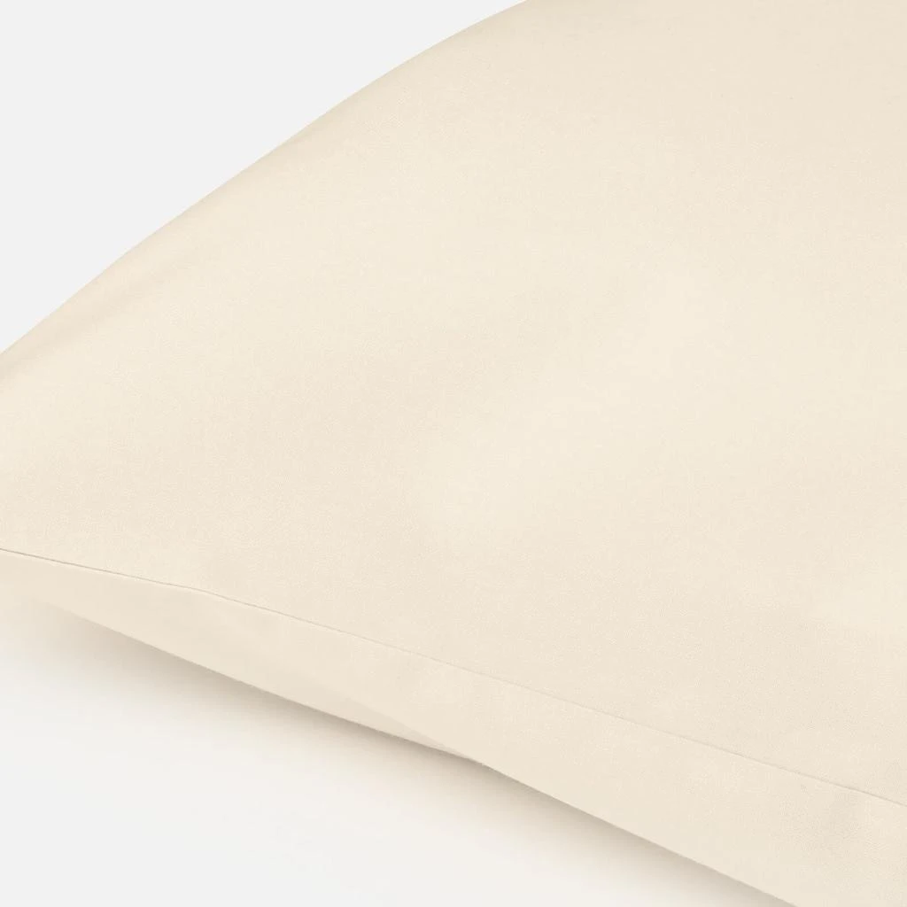 in homeware ïn home 200 Thread Count 100% Organic Cotton Pillowcase Pair - Natural 2
