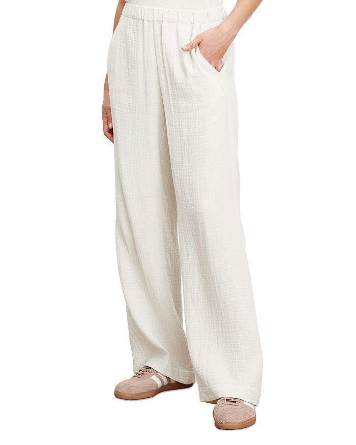 Velvet by Graham & Spencer Jerry Cotton Wide Leg Pants