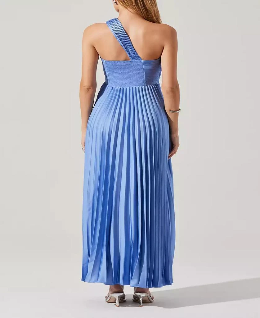 ASTR Women's Rasya One-Shoulder Pleated Dress - Dresses & Skirts - Free  Shipping - BeyondStyle
