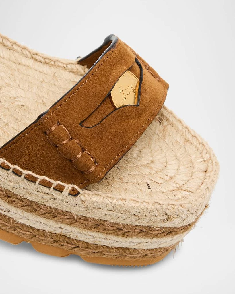 Stella McCartney Gaia Alter Wedge Sandals 5