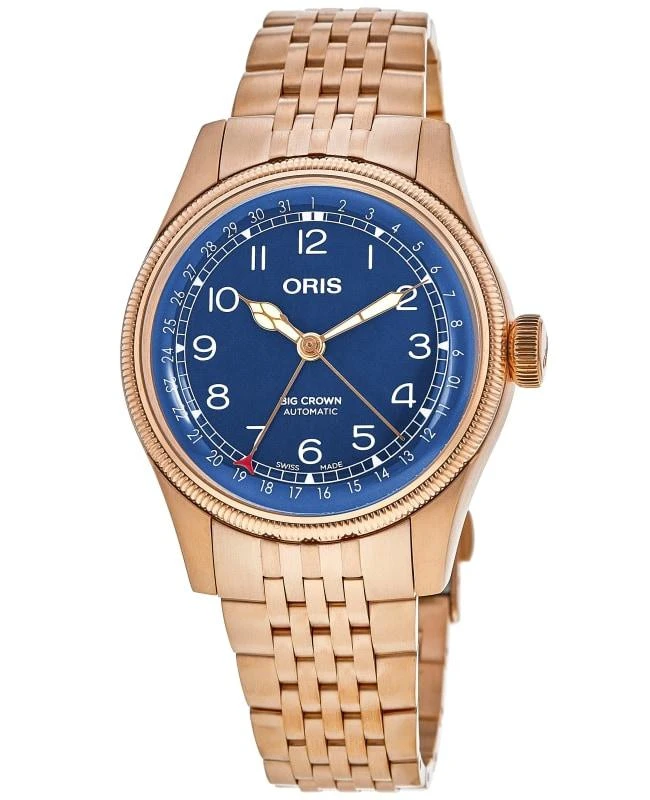 Oris Oris Big Crown Bronze Pointer Date Automatic Blue Dial Bronze Men's Watch 01 754 7741 3165-07 8 20 01 1