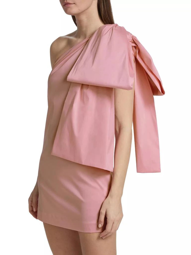 Bernadette Josselin Taffeta Bow Minidress 4