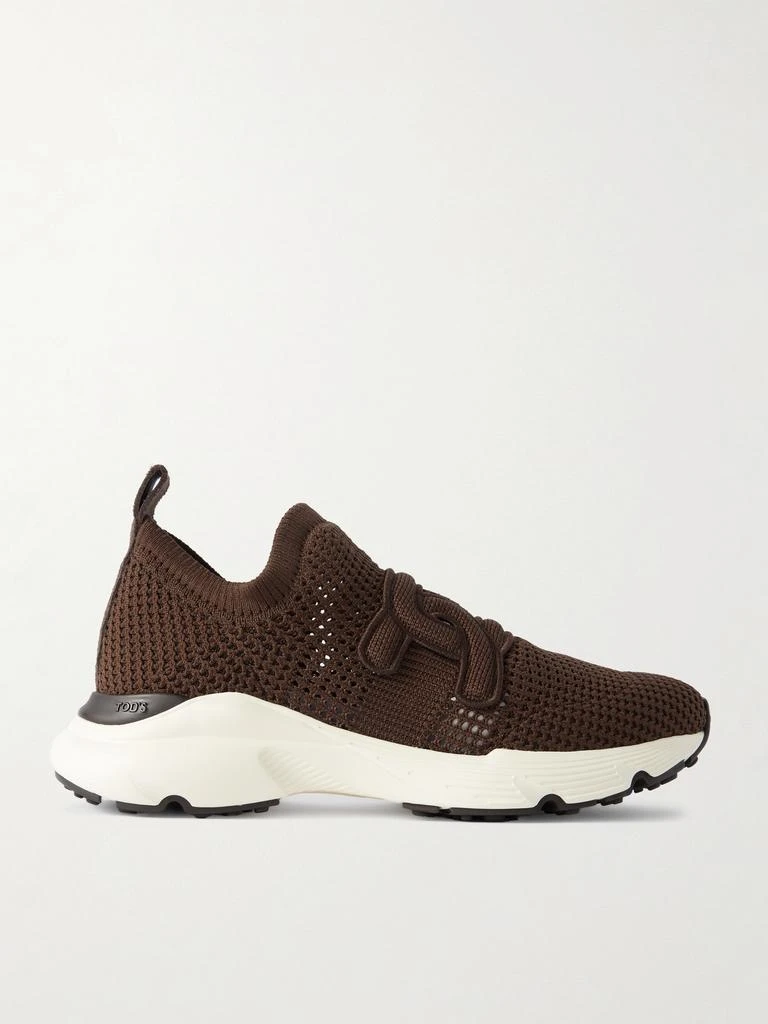 Tod's 弹力针织套穿式运动鞋  - IT36 1