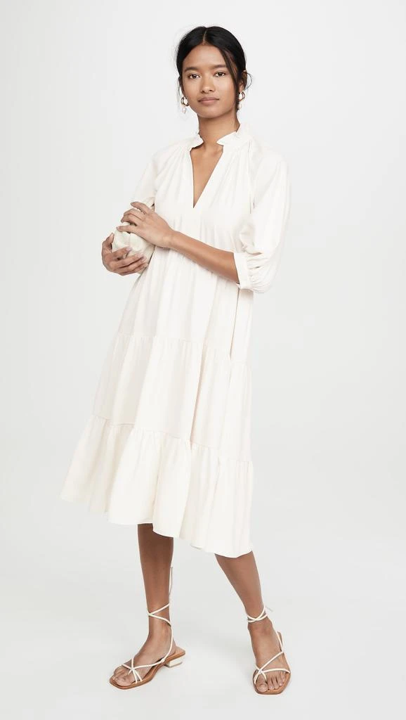 Amanda Uprichard Saffron Midi Dress 4