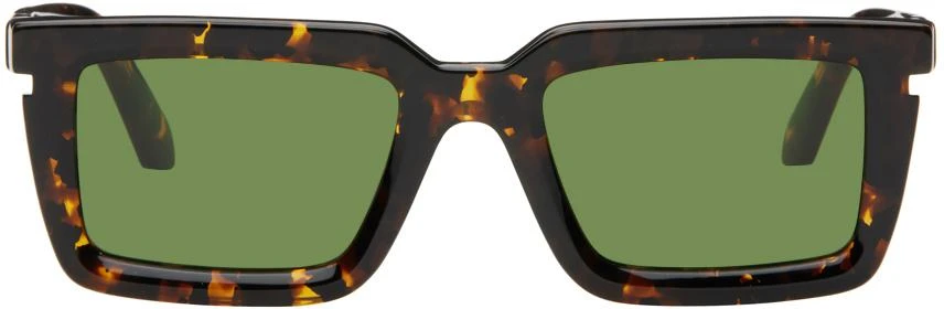 Off-White Brown Tucson Sunglasses 1