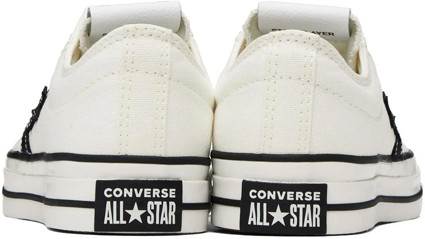 Converse White Star Player 76 Sneakers 2