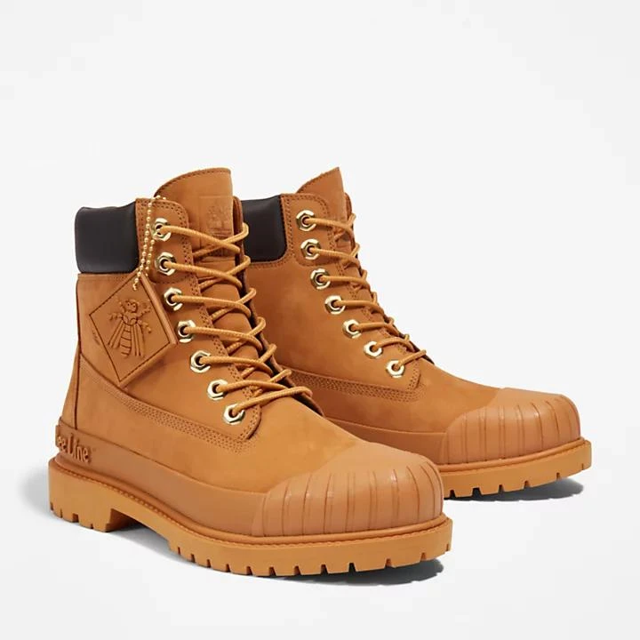 Timberland Bee Line x Timberland® Premium 6 Inch Rubber-toe Boot for Women in Yellow 4