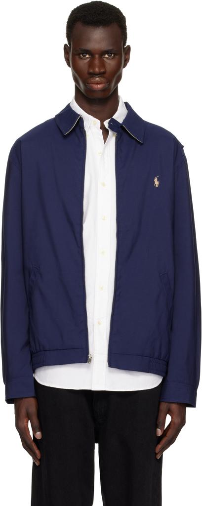 ジャケット・アウター polo ralph lauren swing top navy archive Polo Ralph Lauren Navy Bi-Swing Jacket Polo Ralph Lauren