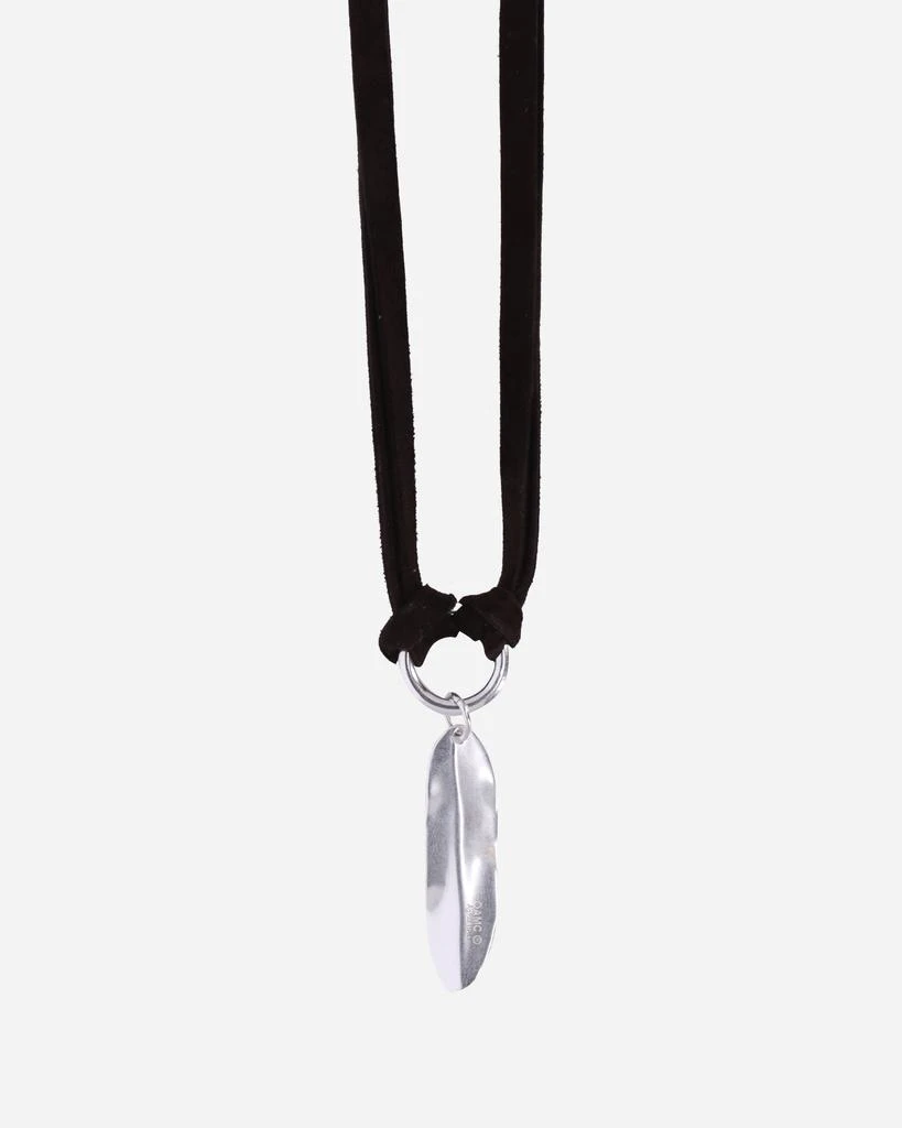 OAMC Feather Necklace Stone Grey 3