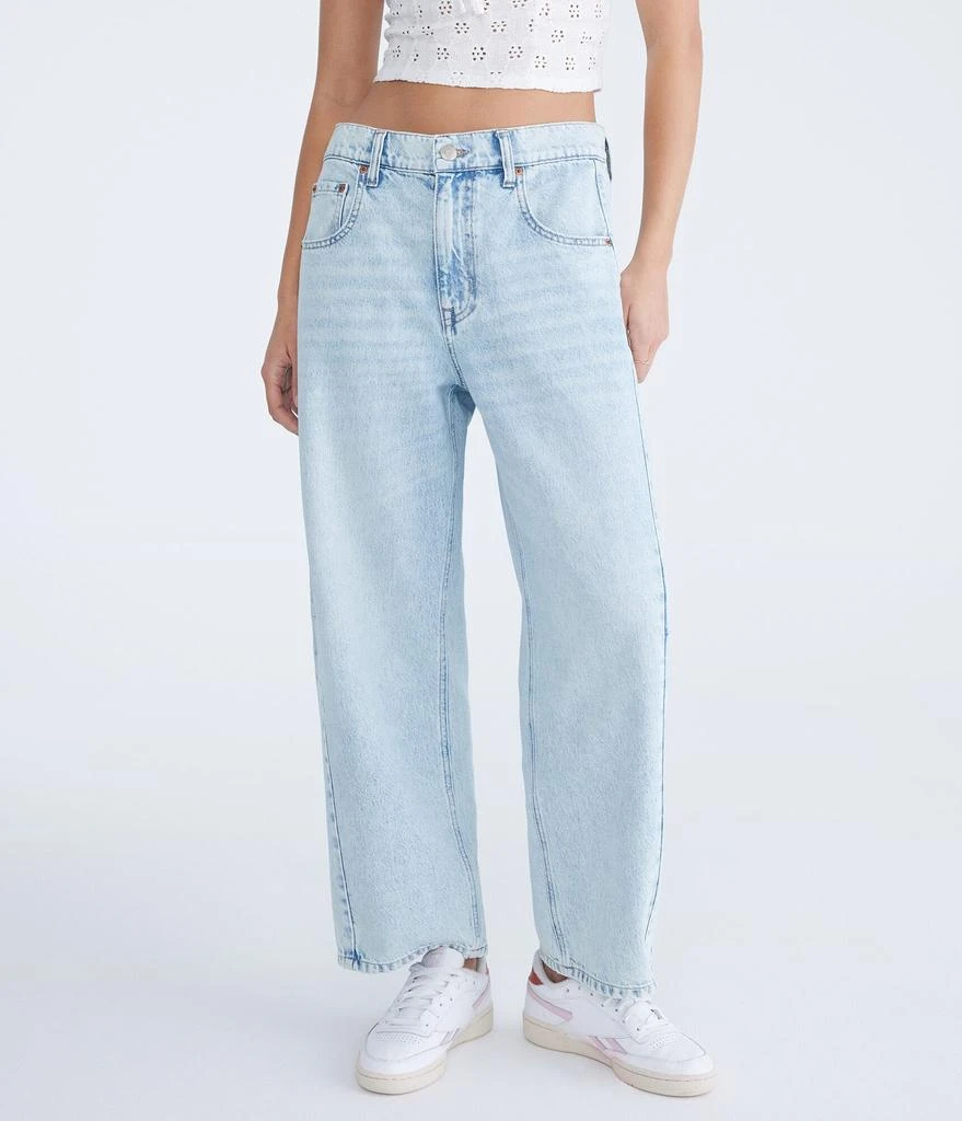 Aeropostale Mid-Rise Barrel Leg Jean 1