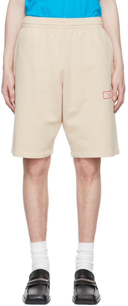 Martine Rose Beige Cotton Shorts