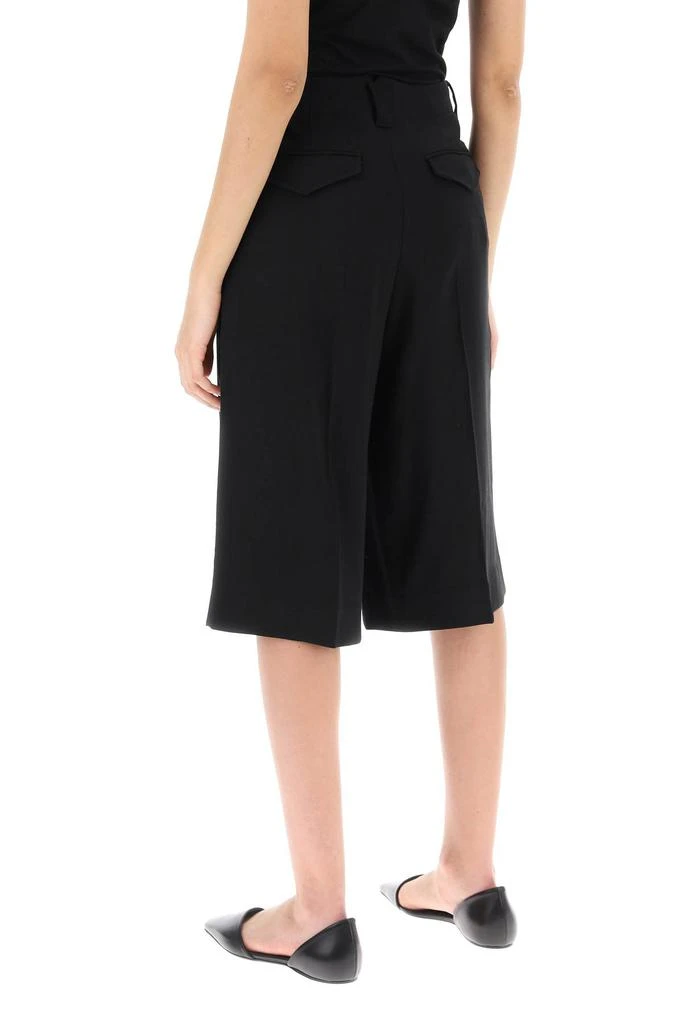 AMI ALEXANDRE MATIUSSI gabardine bermuda shorts 3