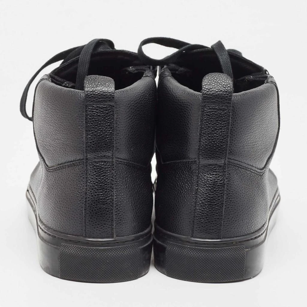 Balenciaga Balenciaga Black Leather Arena High Top Sneakers Size 43 5
