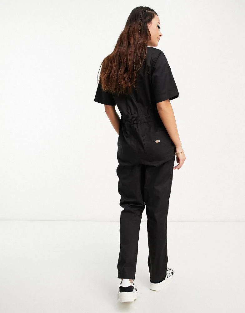 DICKIES Dickies vale coverall jumpsuit in black 4