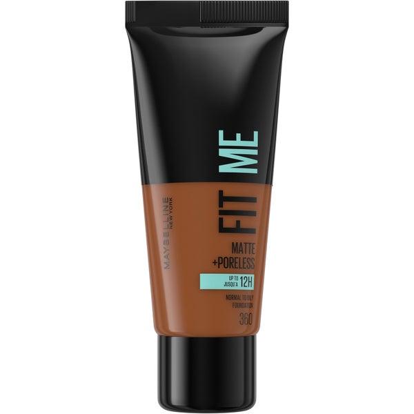 Maybelline Maybelline Fit Me! Matte and Poreless Foundation 30ml (Various Shades)