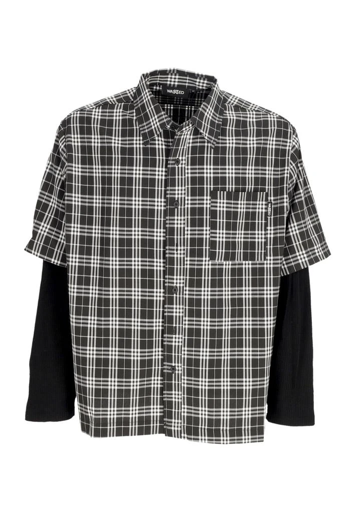 Wasted Paris Shirt Long Sleeve Yard Tartan Shirt Age Black/white 1