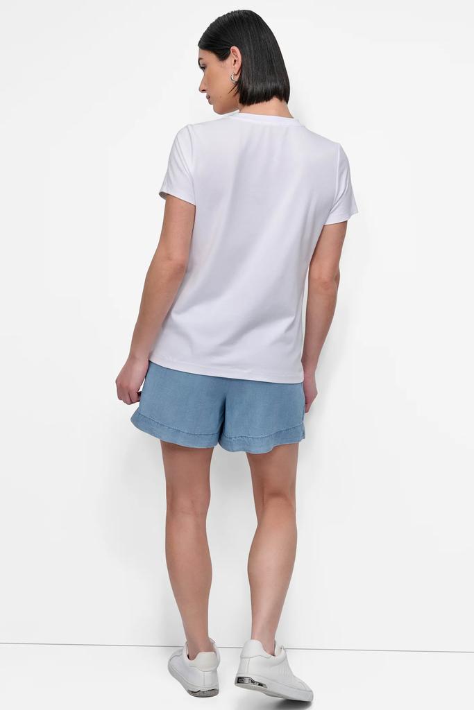 DKNY BROOKLYN BRIDGE EMBELLISHED TEE