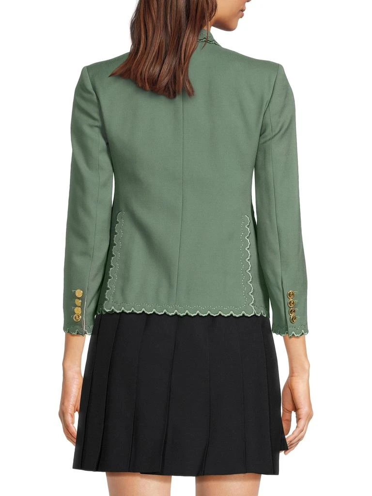 Thom Browne ​​Scalloped High-Armhole Sport Coat 2