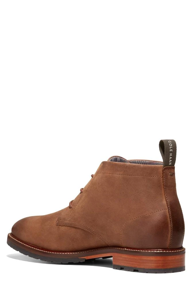 Cole Haan Brown Suede Chukka Boots | Classic Almond Toe Style Cole Haan Men main image 3