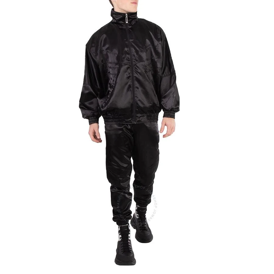 Etudes Black Tour Satin-Finish Trousers 1