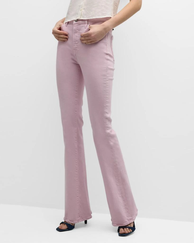VERONICA BEARD Beverly High-Rise Skinny Flare Jeans 5