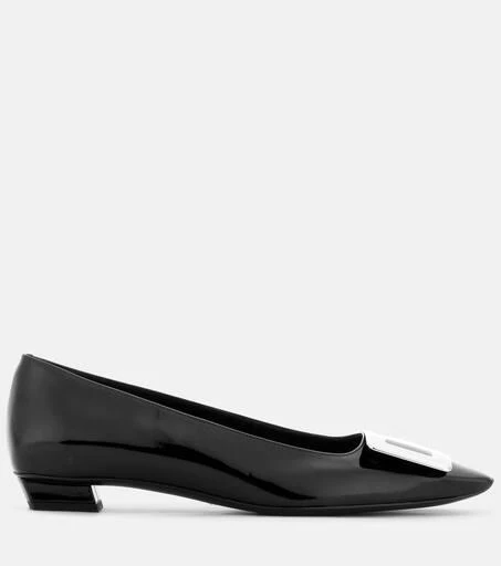 Roger Vivier Belle Vivier patent leather ballet flats 5