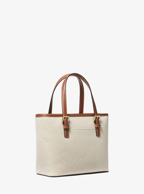 michael_kors Jet Set Travel Extra-Small Canvas Top-Zip Tote Bag 3