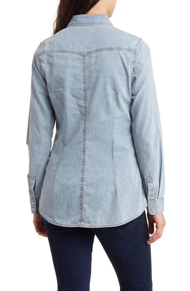 DR2 by Daniel Rainn Western Long Sleeve Denim Shirt 2