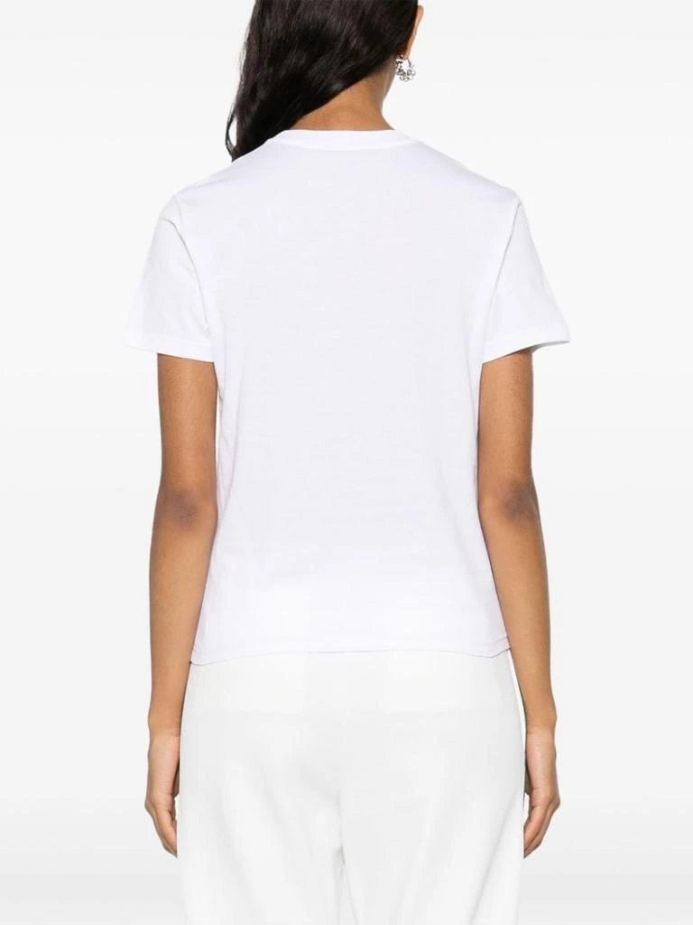 Gucci GUCCI - Logo Cotton T-shirt 5