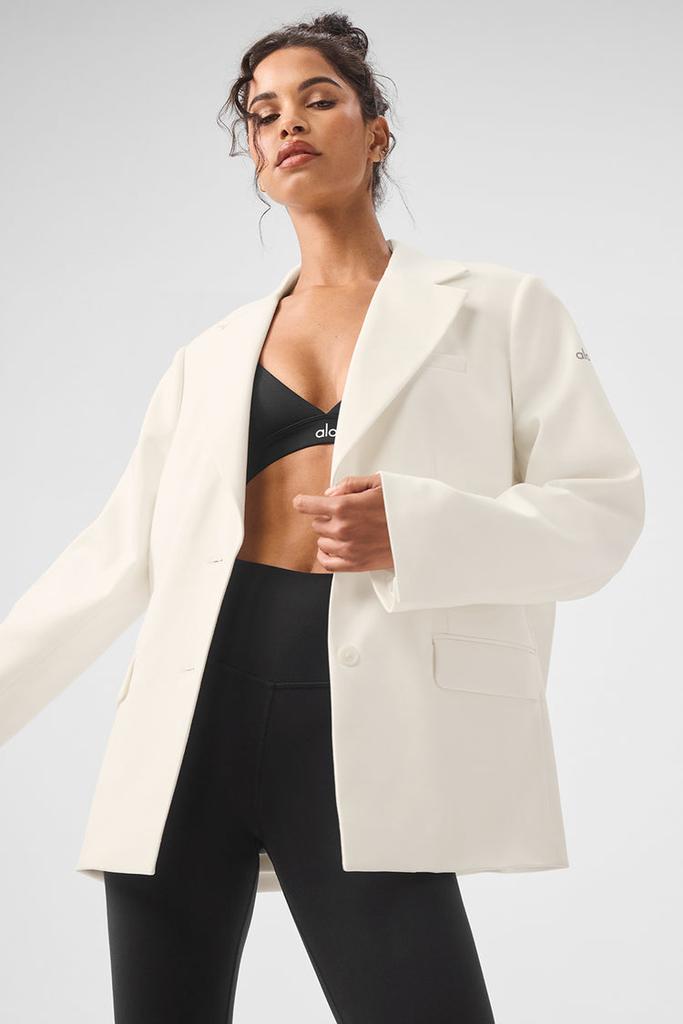 Alo First-Class Blazer - Ivory - Suits - Compare Prices from 4+