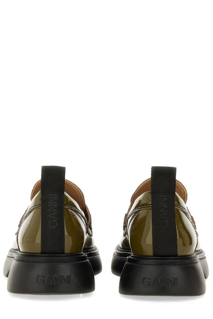 Ganni Ganni Polished Slip-On Loafers 4