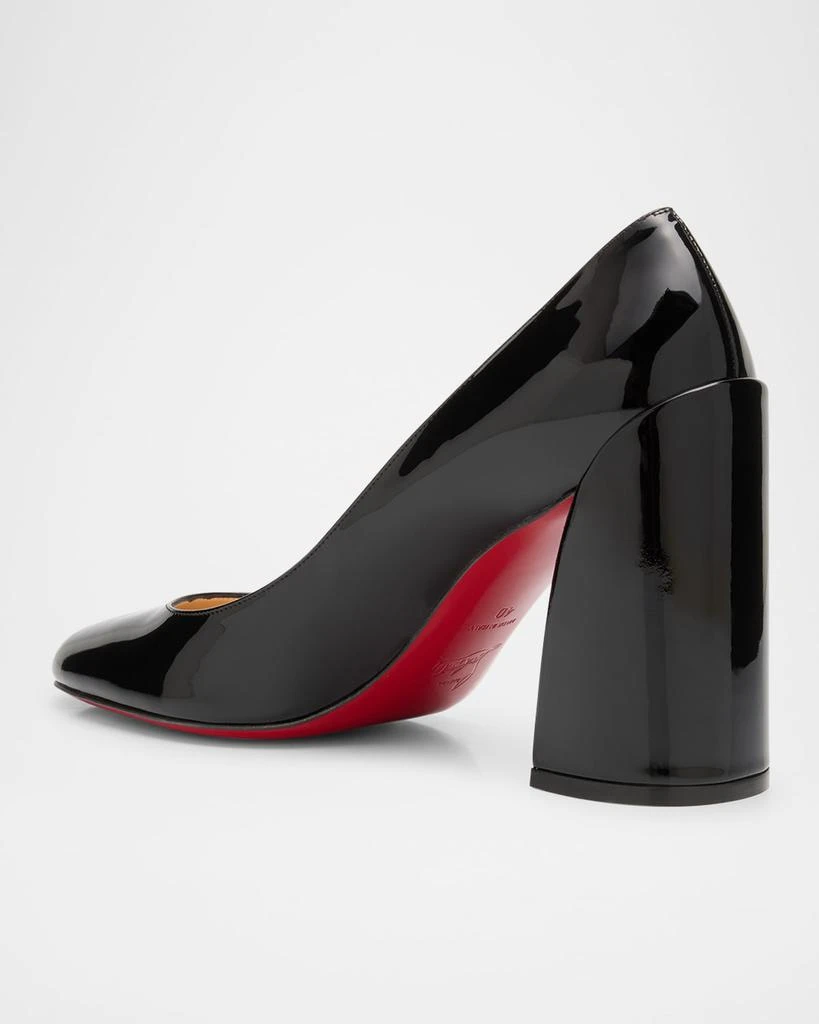 Christian Louboutin Miss Sab Patent Red Sole Pumps 4