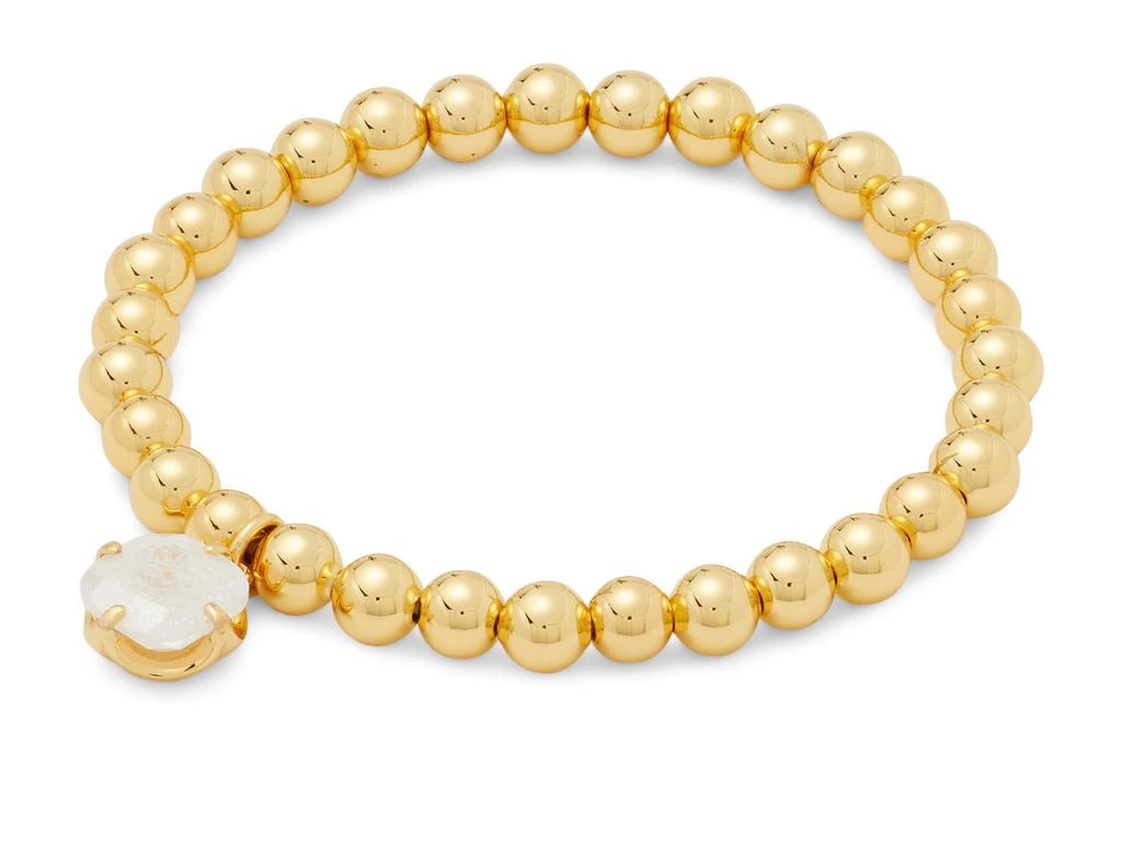 Kate Spade 10mm spade flower stretch bracelet 1