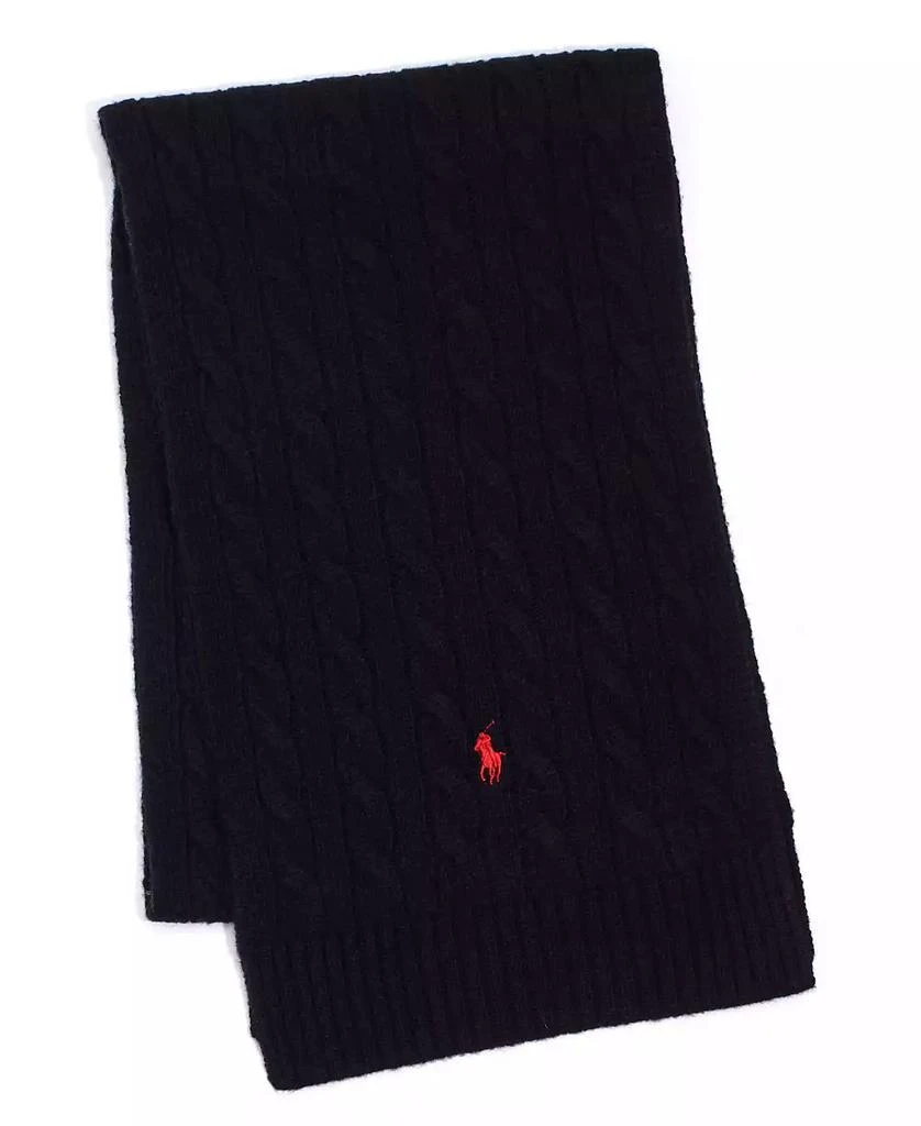 Ralph Lauren Men's Classic Cable Scarf 1