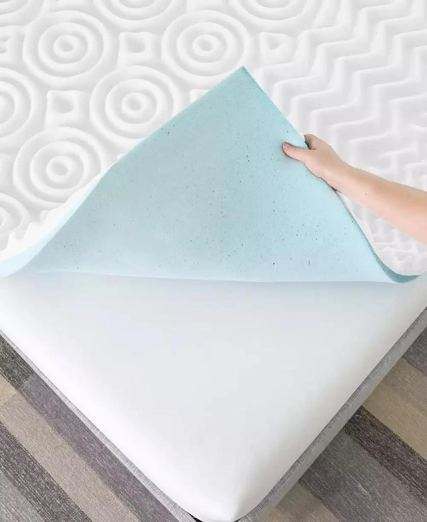 ProSleep 3" Reversible Dual Sided Memory Foam Mattress Topper 4