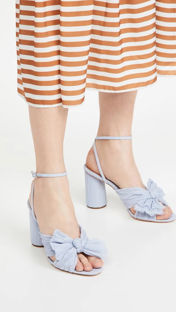 Loeffler Randall Camellia Pleated Bow Heel with Ankle Strap 2