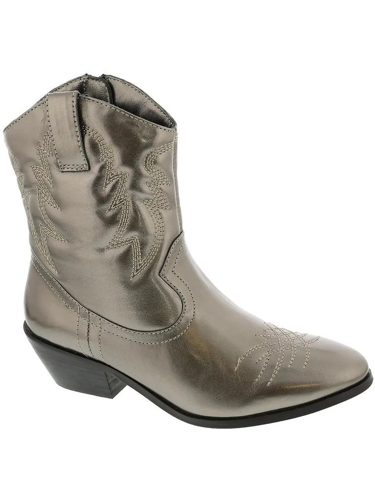 Masseys Reba Womens Metallic Zipper Cowboy, Western Boots 1